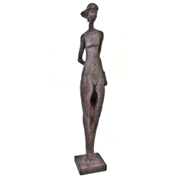 Rzeźba Figurka Kobieta Stojąca 79cm